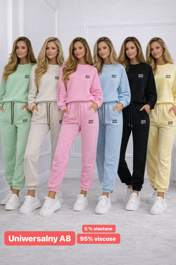 Komplet damskie Roz Standard, Mix Kolor Paczka 10 szt